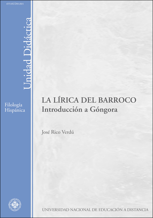 La lírica del barroco. Introducción a Góngora