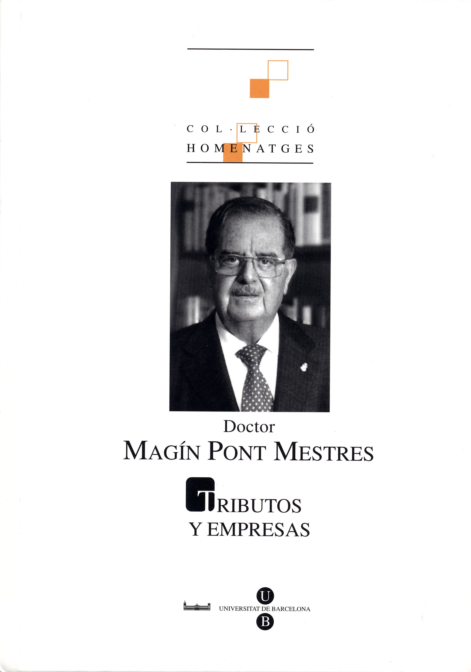 Tributos Y Empresas Doctor Mag n Pont Mestres 
