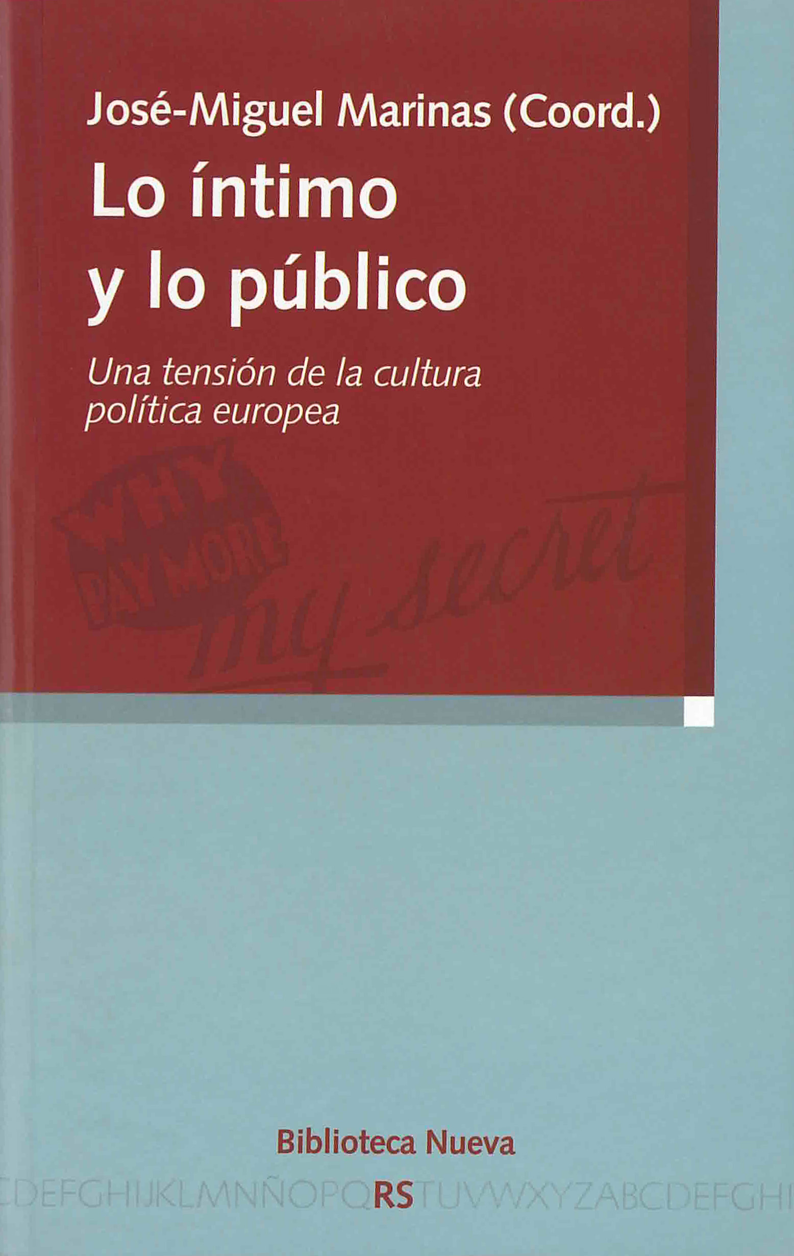 Lo íntimo y lo público
