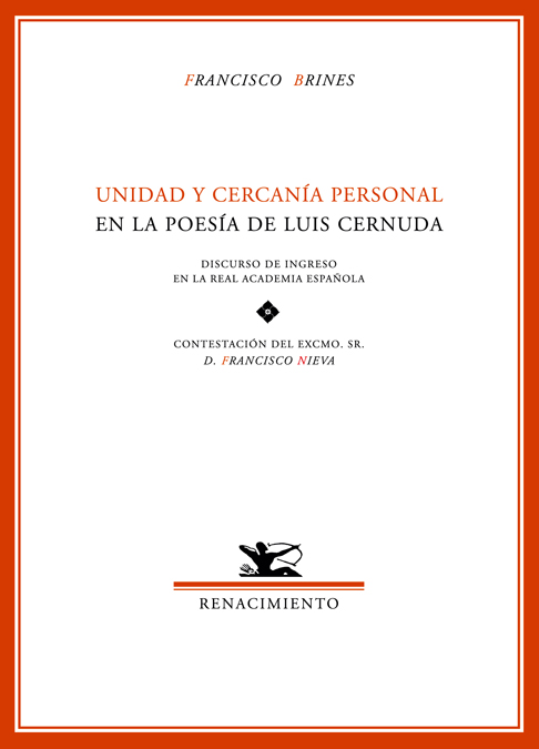 Unidad y cercanía personal en la poesía de Luis Cernuda