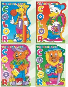 Troquelado color (4 títulos)