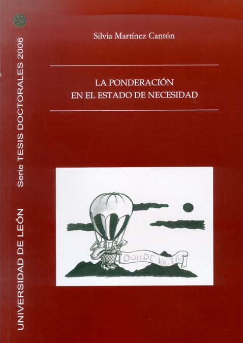 La ponderación en el estado de necesidad