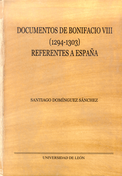 Documentos de Bonifacio VIII (123-1303) referentes a España