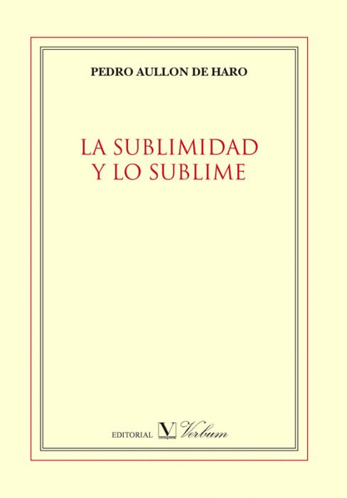 La sublimidad y lo sublime
