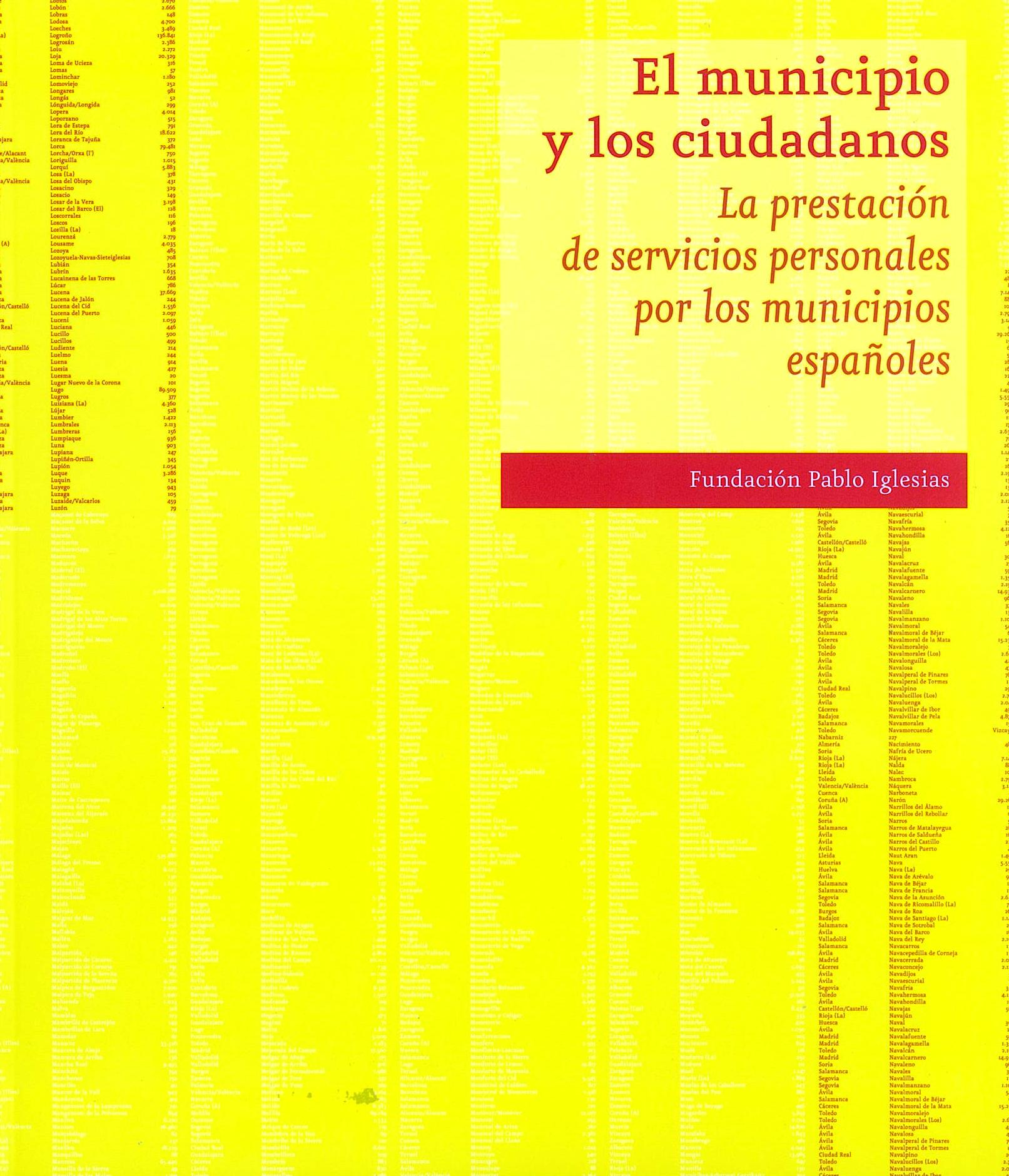 El municipio y los ciudadanos