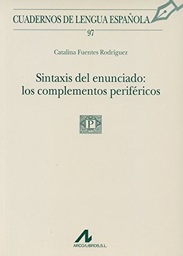 Sintaxis del enunciado
