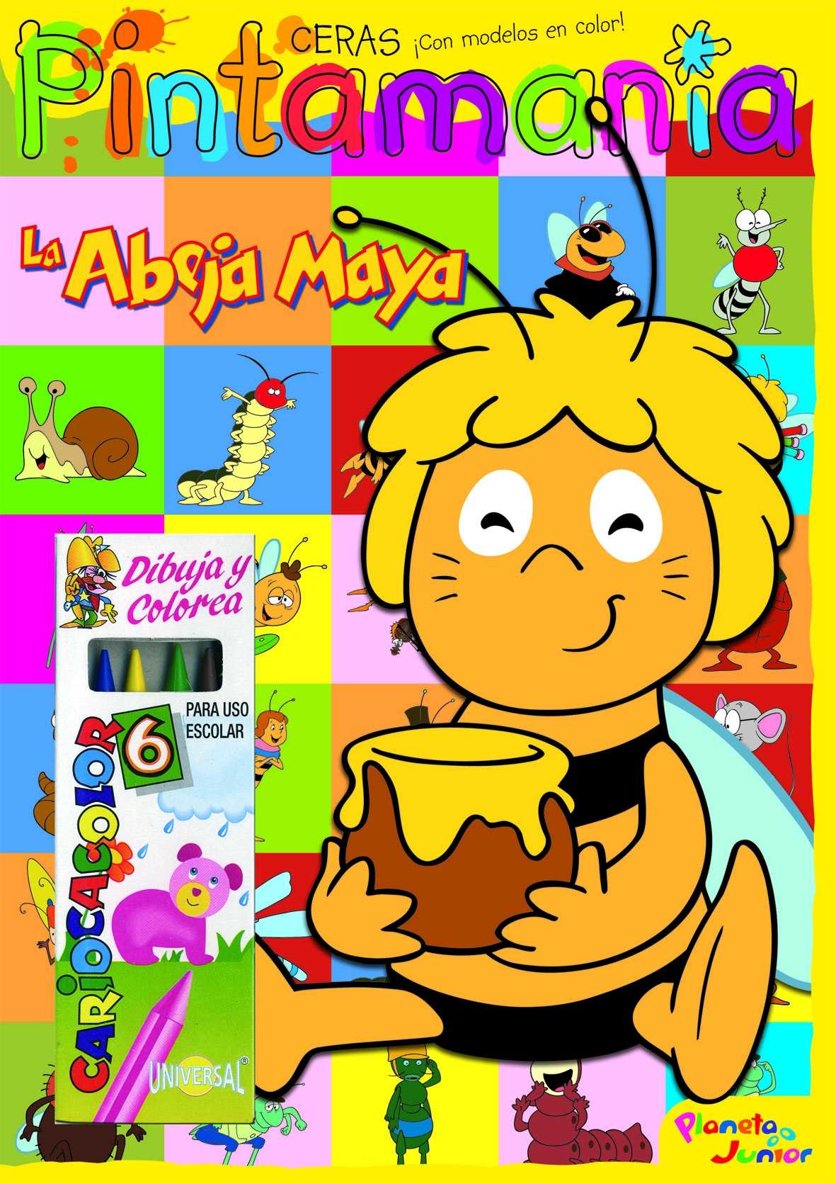 La Abeja Maya. Pintamanía ceras