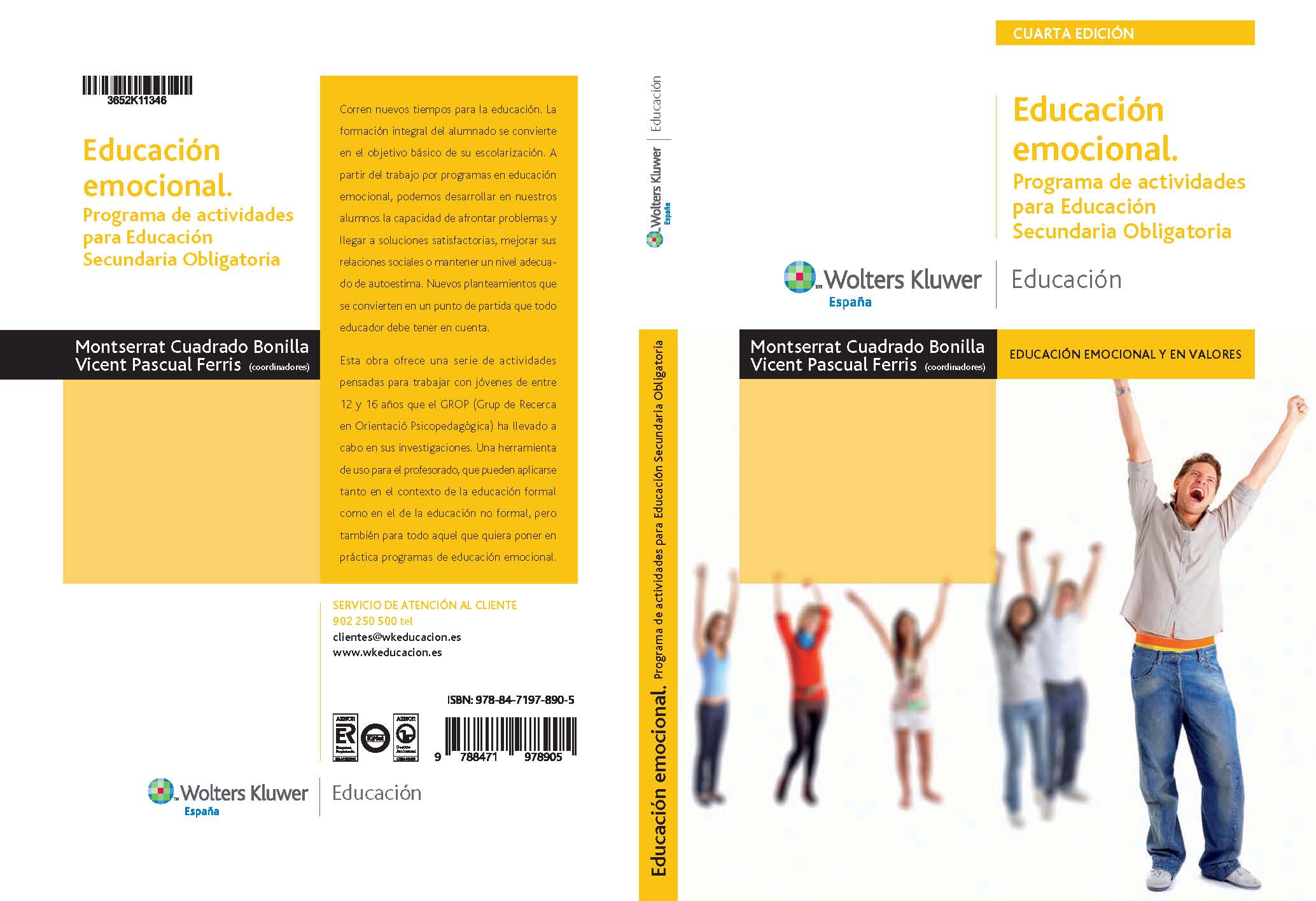Educación emocional. Programa de actividades para Educación Secundaria Obligatoria (4.ª Edición)
