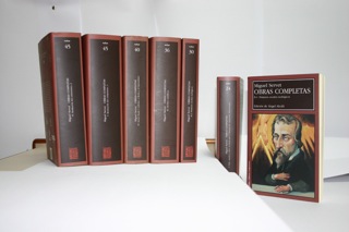 Obras completas de Miguel Servet (6 vol.)
