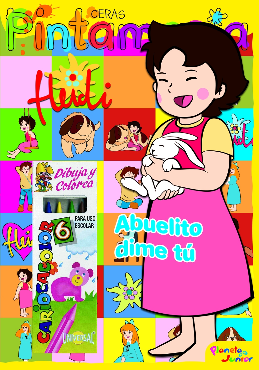 Heidi. Pintamanía ceras