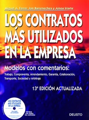 CONTRATOS MAS UTILIZADOS EN LA EMPRESA 2008