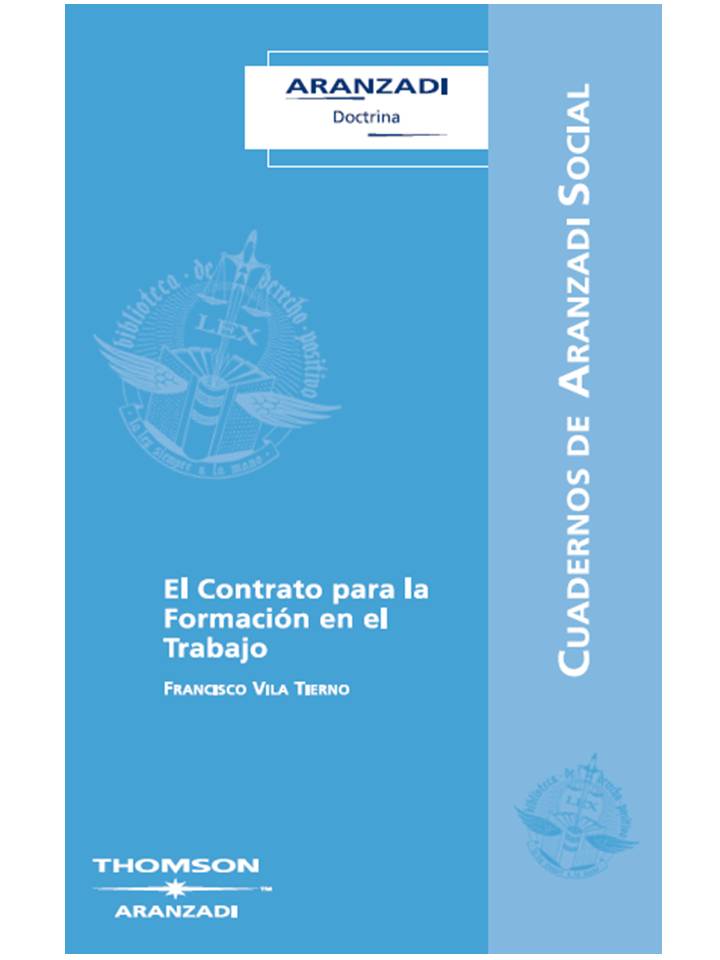 El Contrato para la Formación en el Trabajo