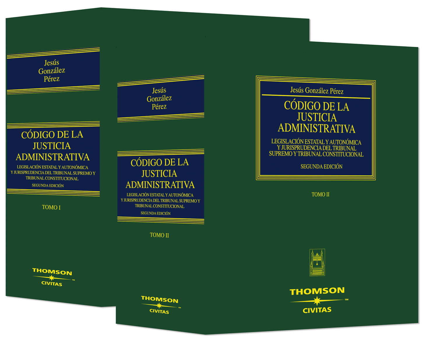 Código de la Justicia Administrativa. Vol. I y II - Legislación estatal y autonómica y jurisprudencia del Tribunal Supremo y Tribunal Constitucional