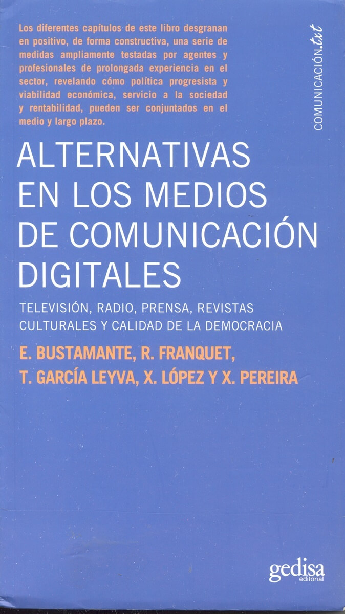 Alternativas en los medios de comunicación digitales