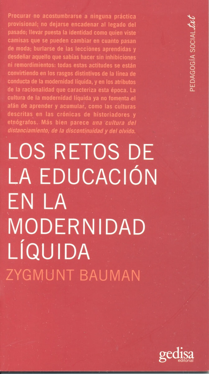 Los retos de la educación en la modernidad líquida