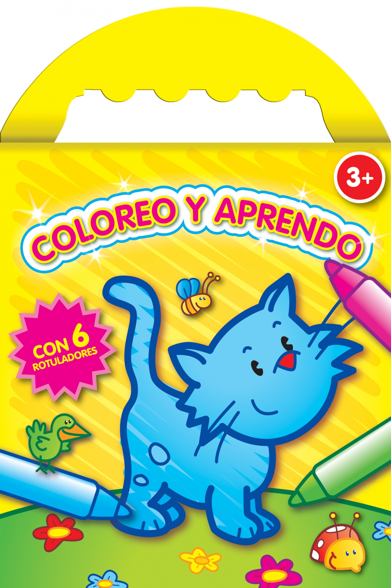 Coloreo y aprendo amarillo