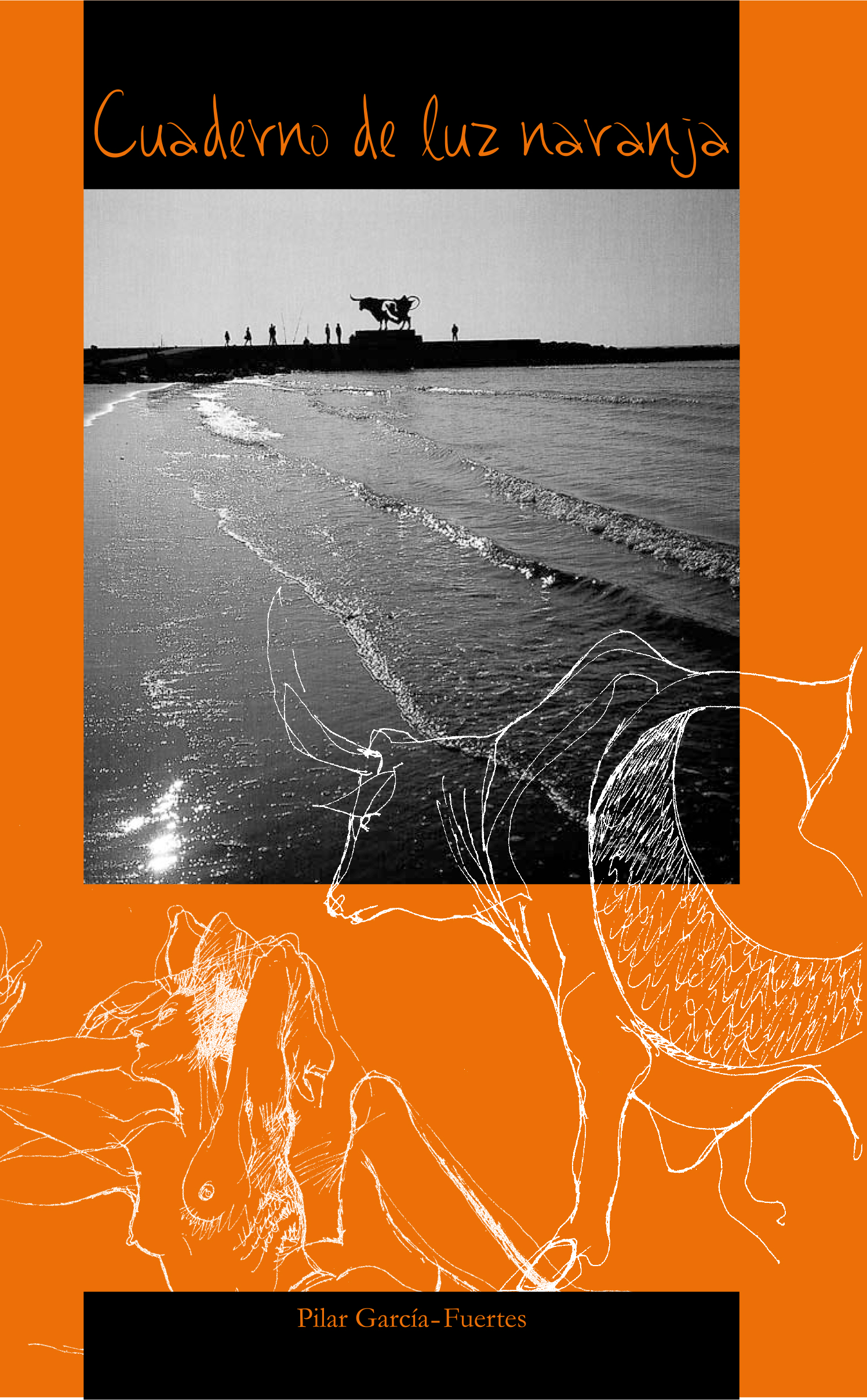 Cuaderno de luz naranja