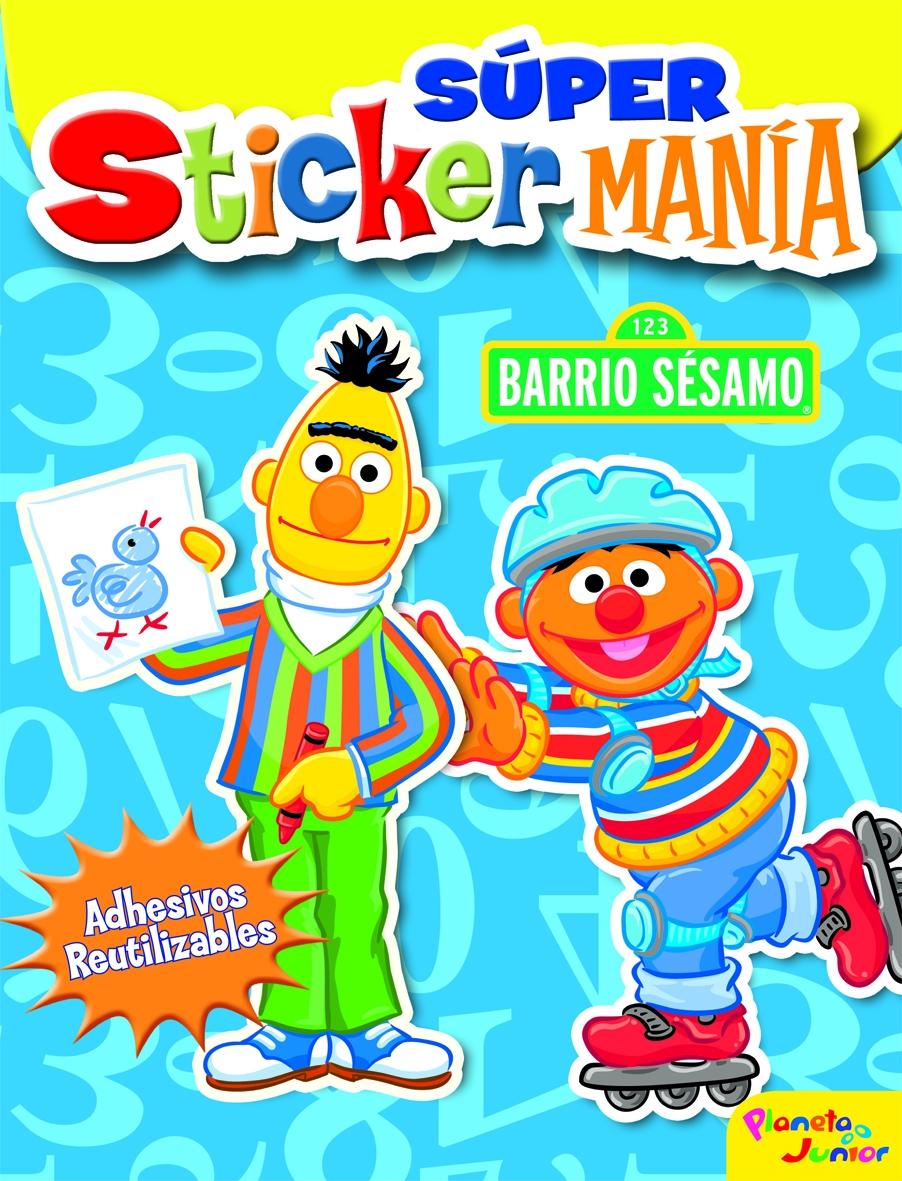 Barrio Sésamo. Súper Stickermanía