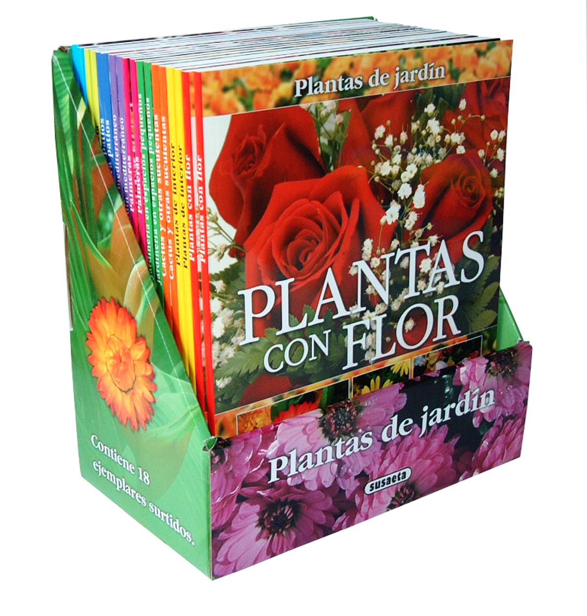 Plantas de jardín (Estuche 18 ejemplares)