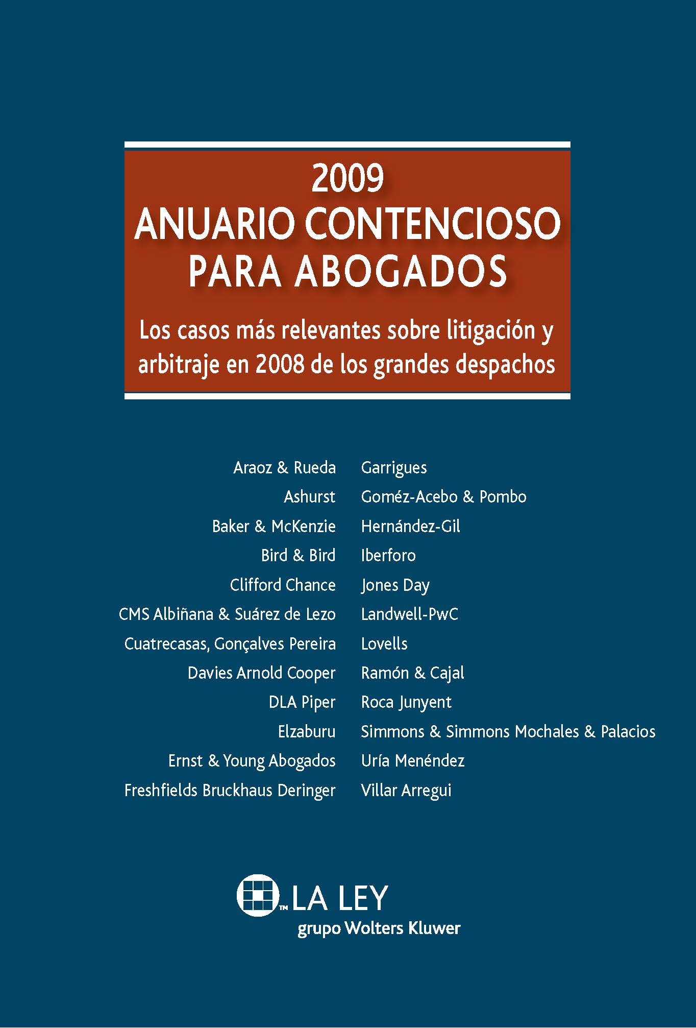 Anuario Contencioso para Abogados 2009