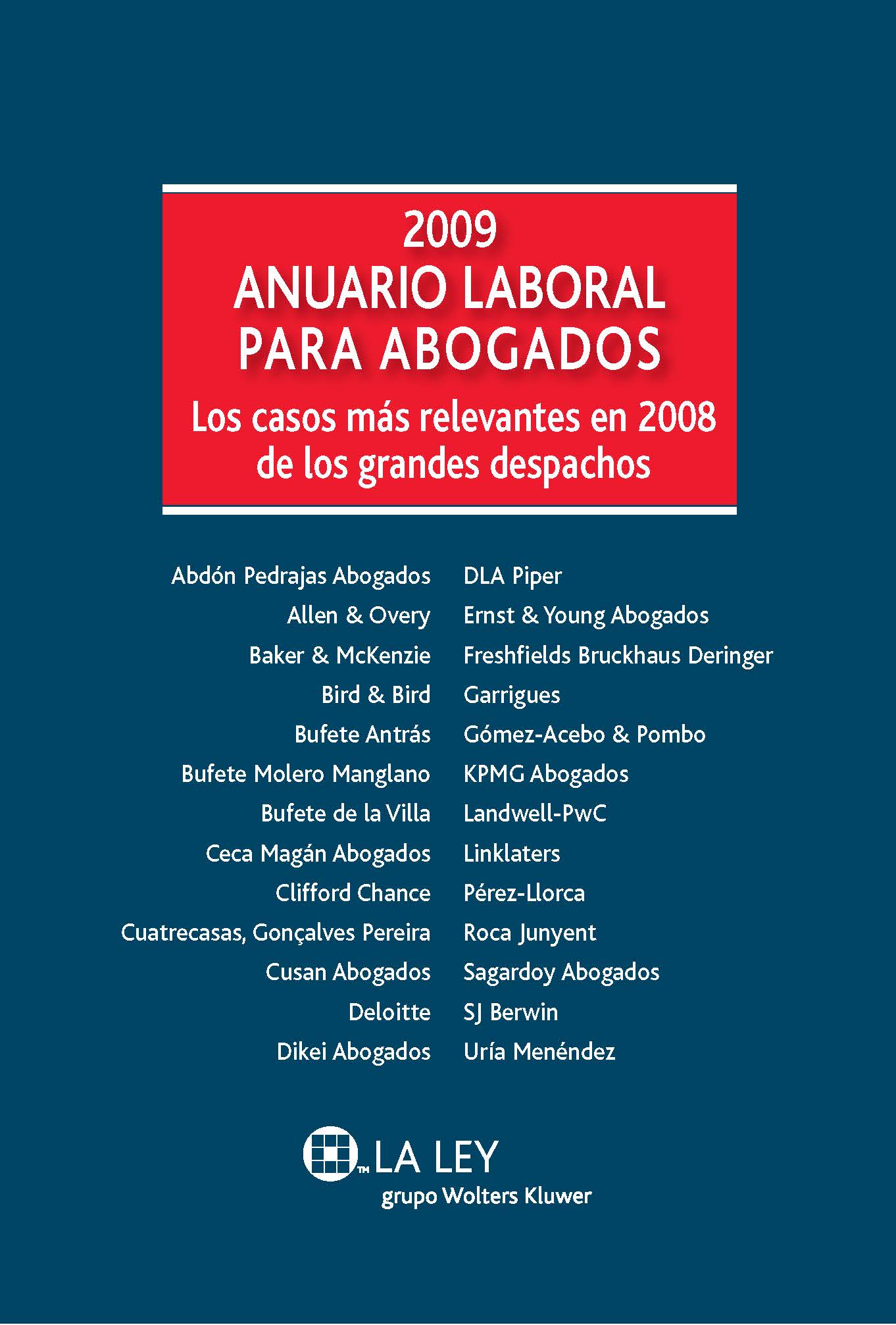 Anuario Laboral para Abogados 2009