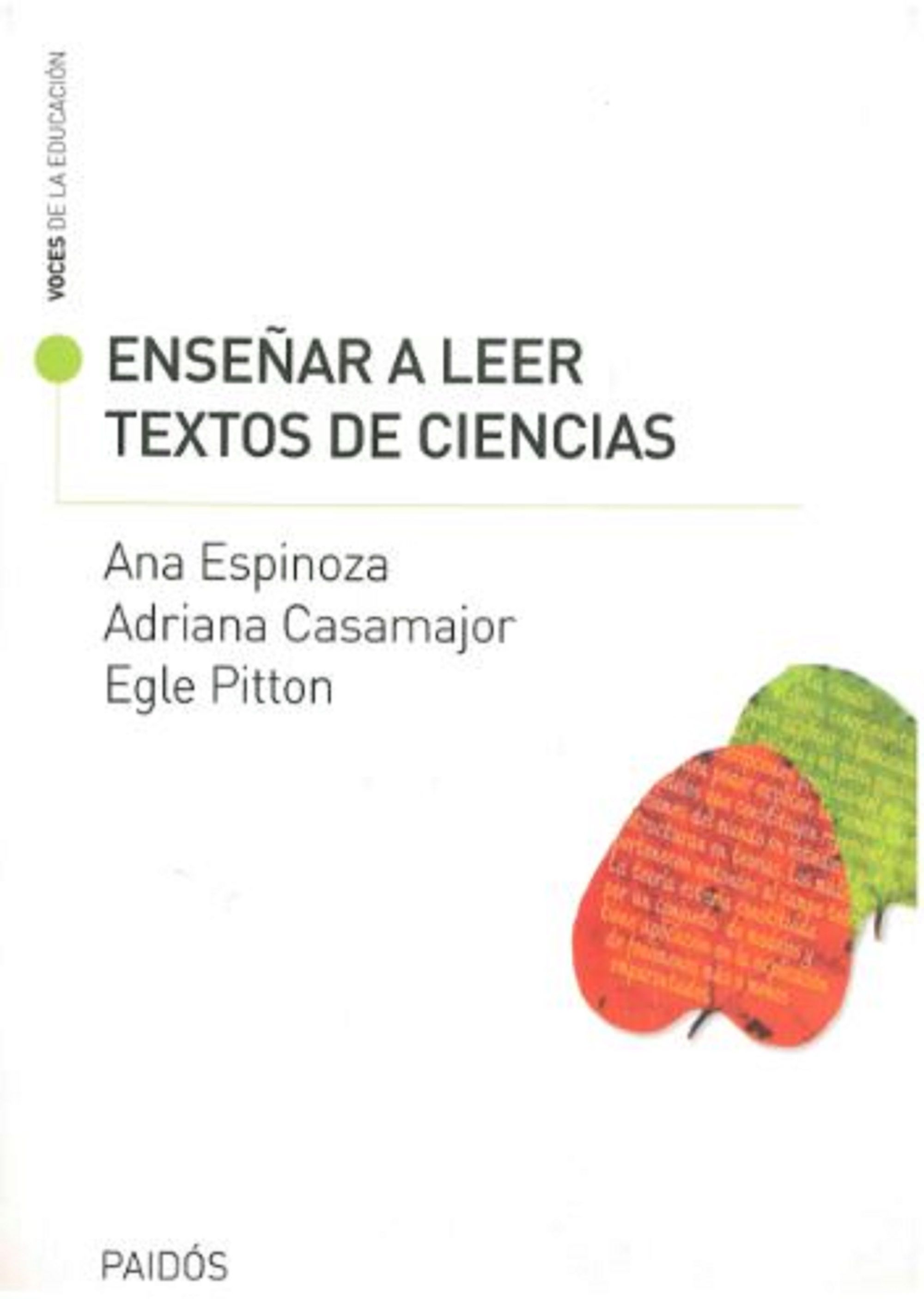 Enseñar a leer textos de ciencias