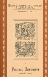 Paisaje y sentimiento en la poesía española