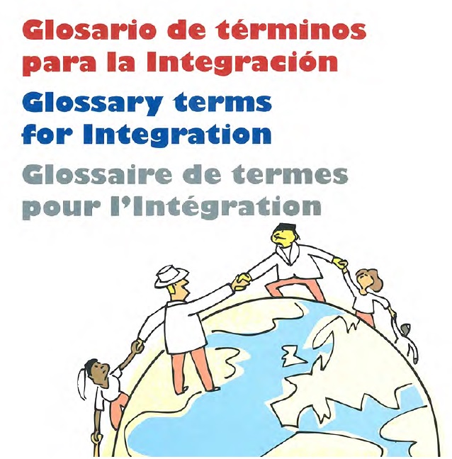 Glosario de términos para la integración