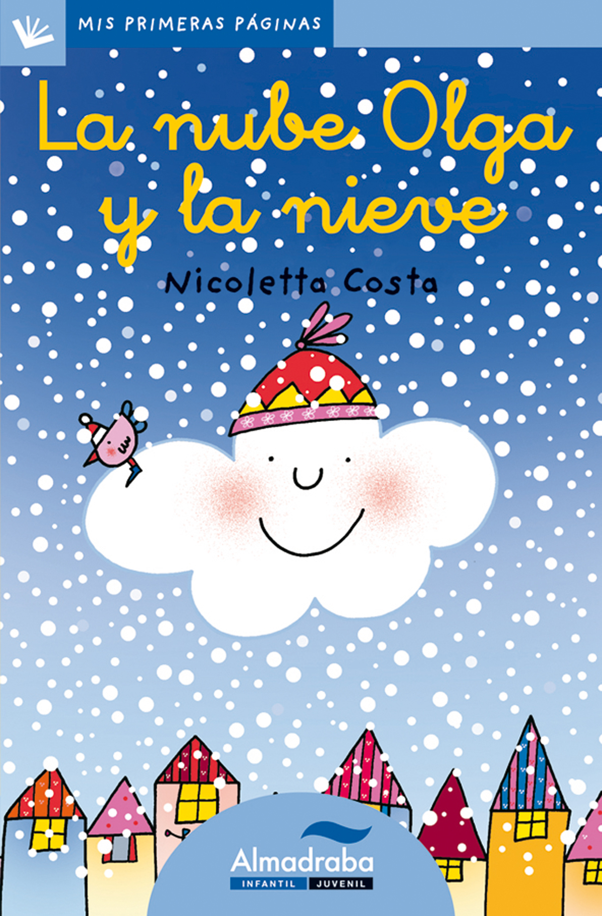 La nube Olga y la nieve (letra cursiva)