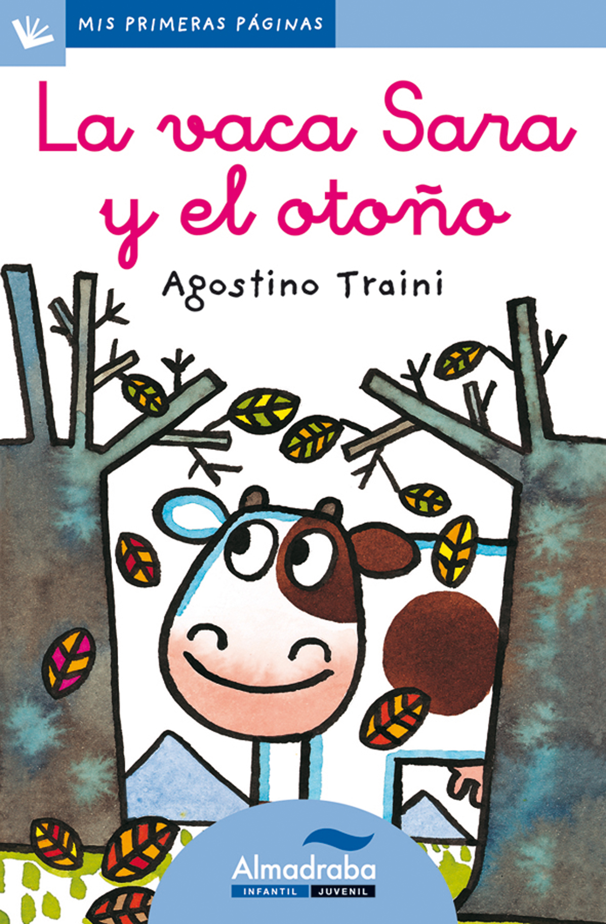 La vaca Sara y el otoño (letra cursiva)