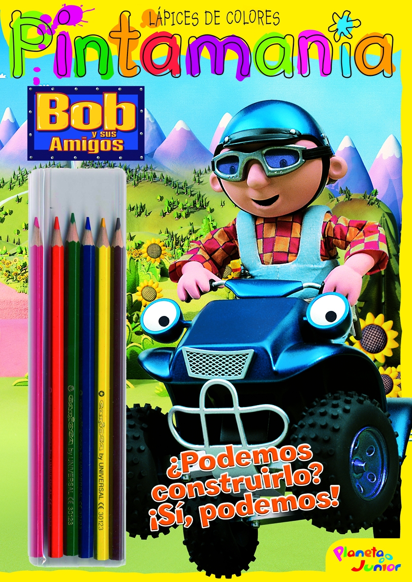 Bob y sus amigos. Pintamanía Lápices de colores