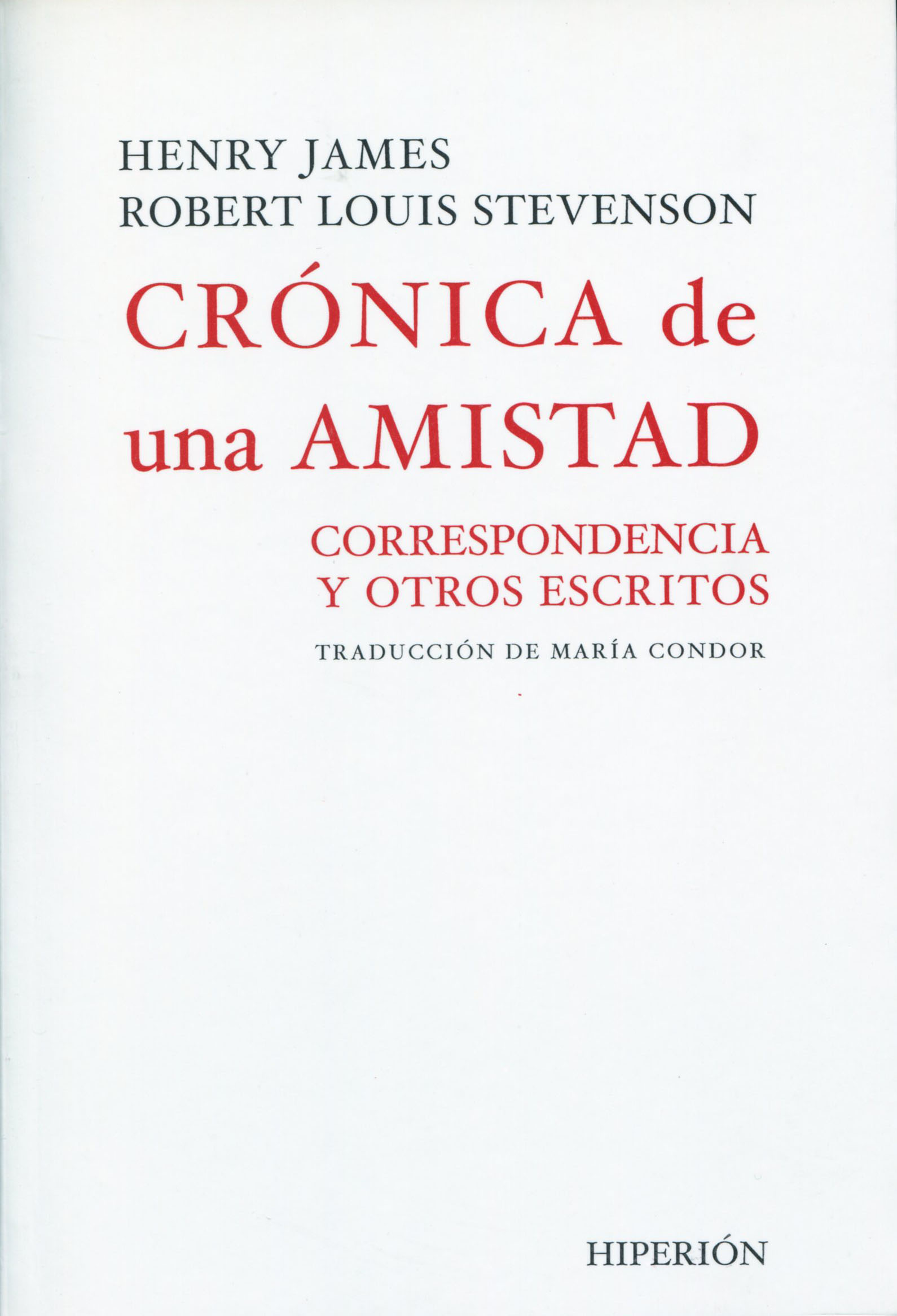 Crónica de una amistad