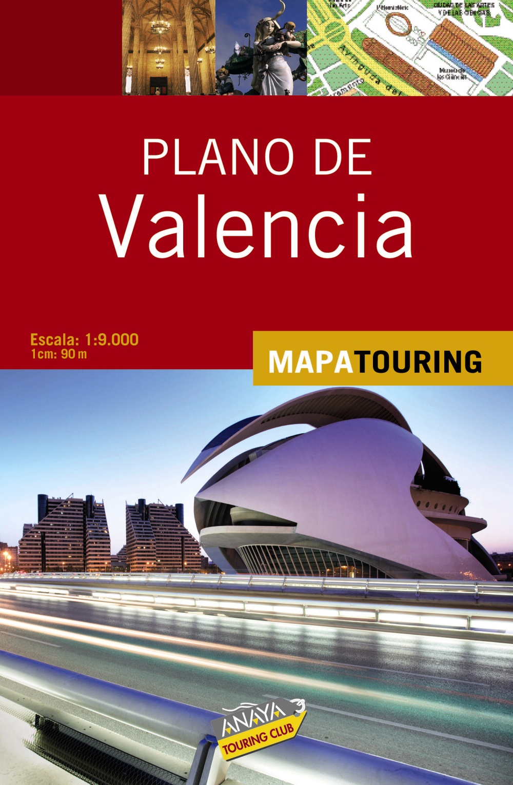 Plano callejero de Valencia