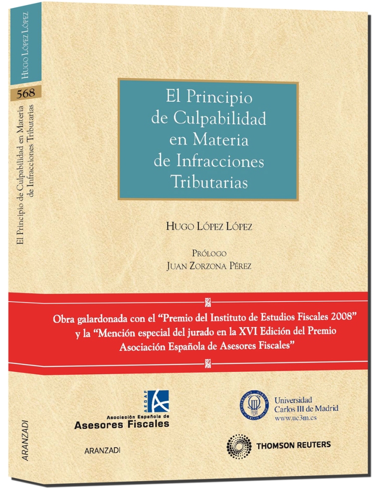 El principio de culpabilidad en materia de infracciones tributarias