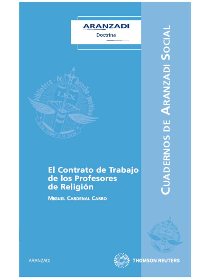 El contrato de trabajo de los profesores de Religión