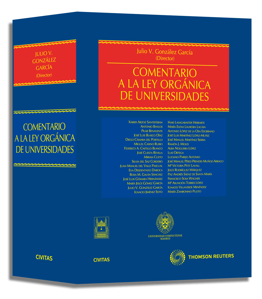 Comentario a la ley orgánica de universidades