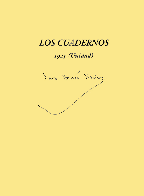 Los cuadernos 1925