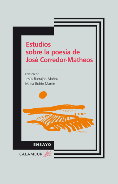 Estudios sobre la poesía de José Corredor-Matheos