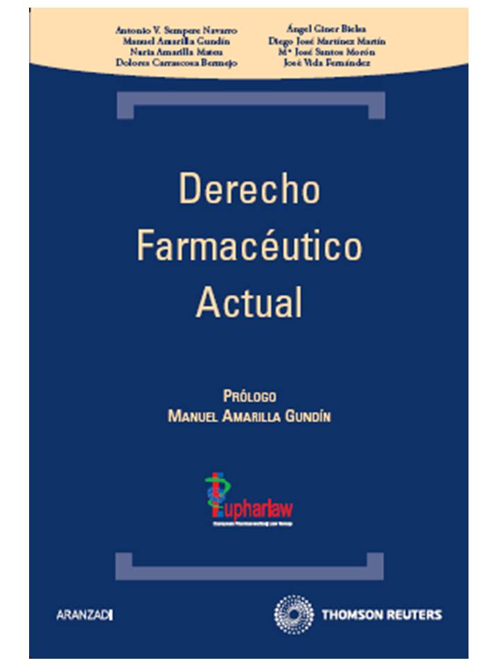 Derecho Farmacéutico Actual