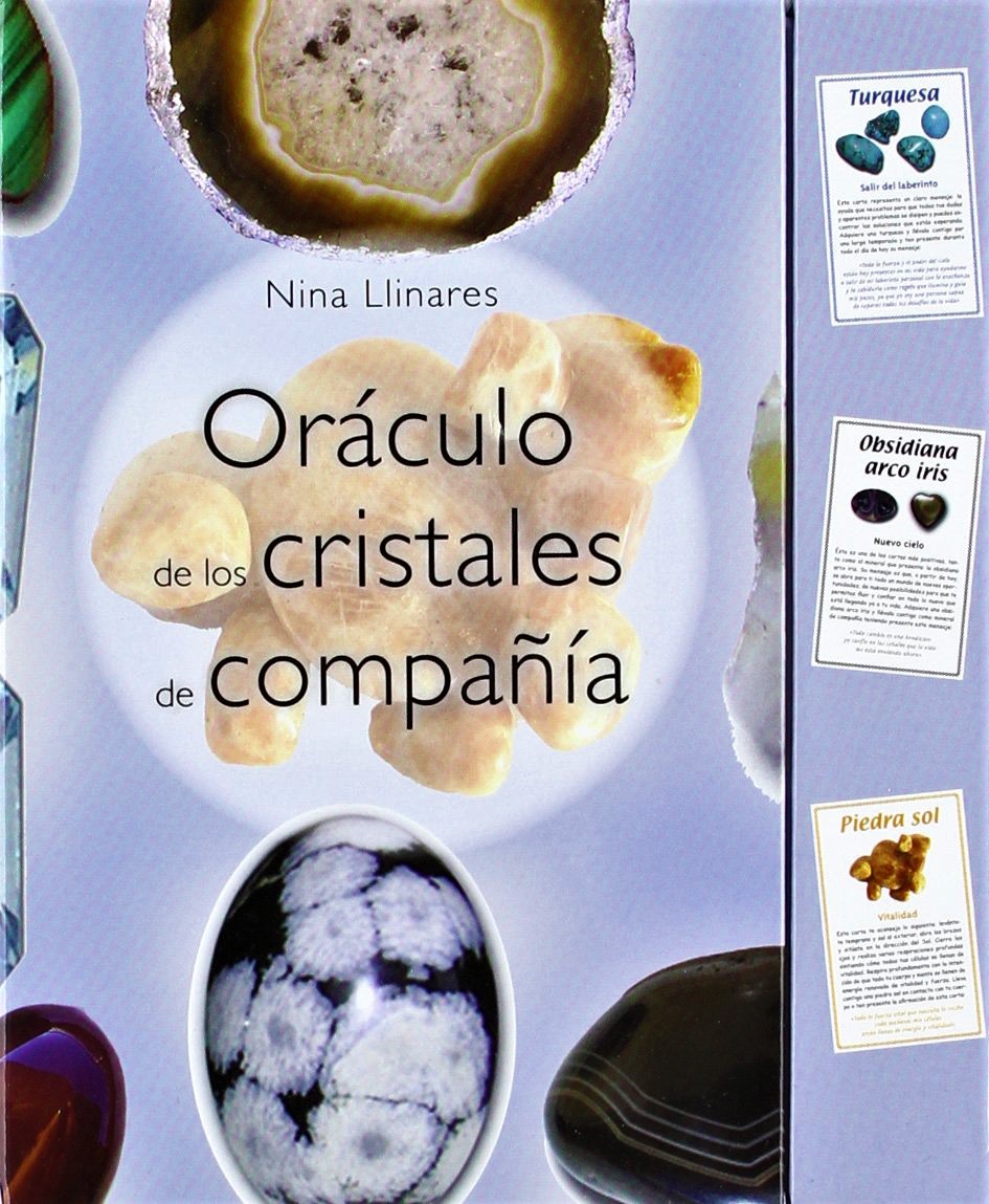 Oráculo de los cristales de compañía (Libro + Cartas)