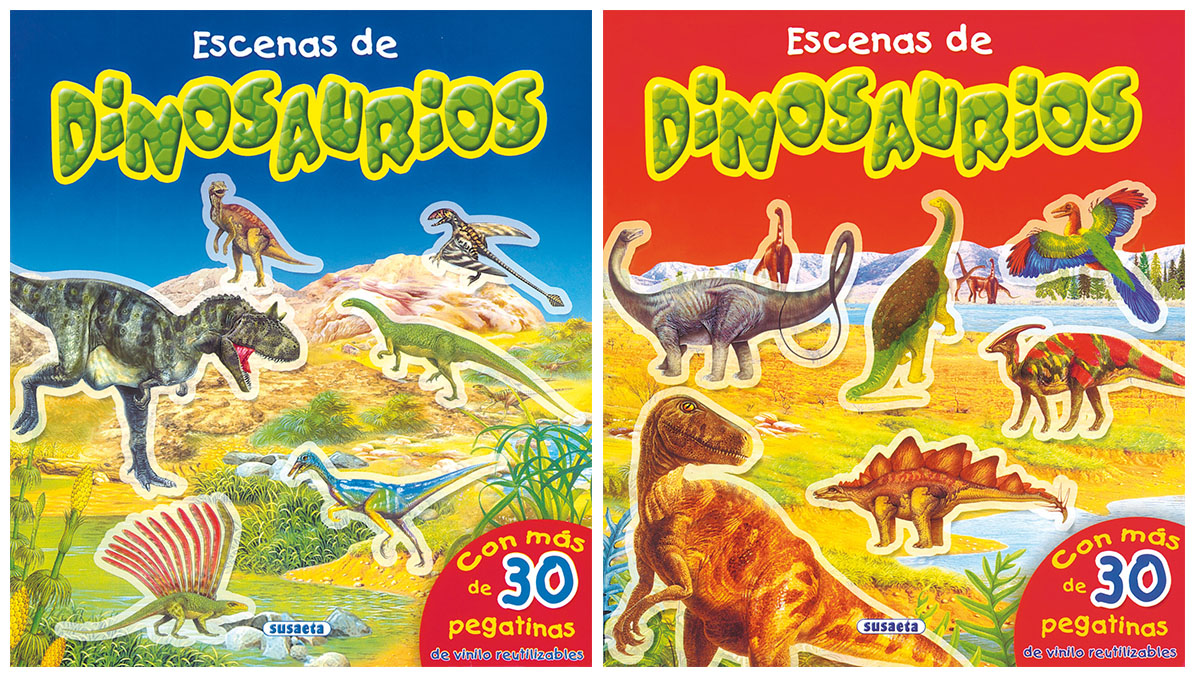 Escenas de dinosaurios