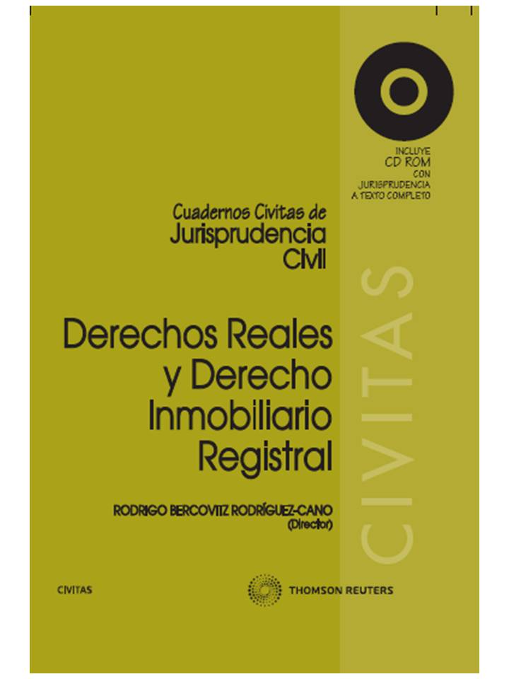 Derechos reales y derecho inmobiliario registral