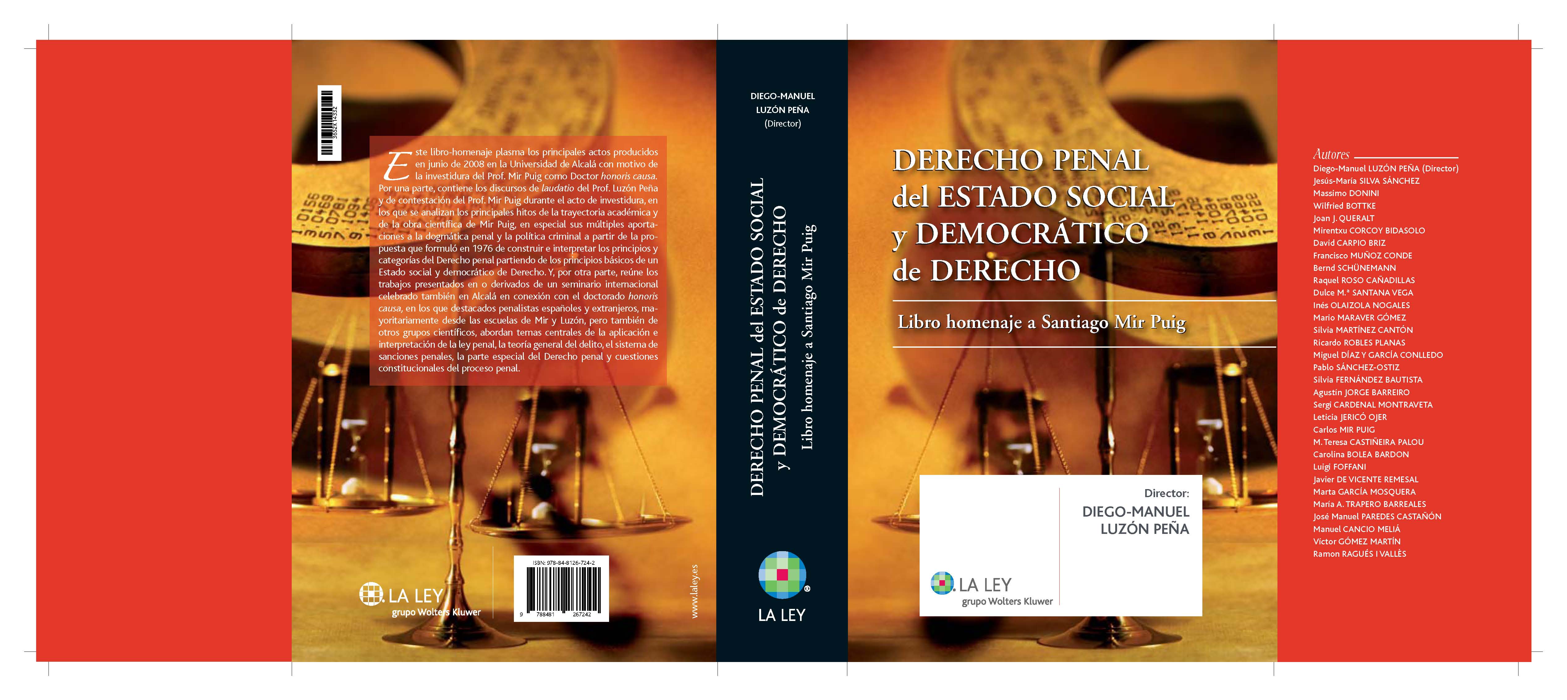 Derecho penal del Estado social y democrático de Derecho