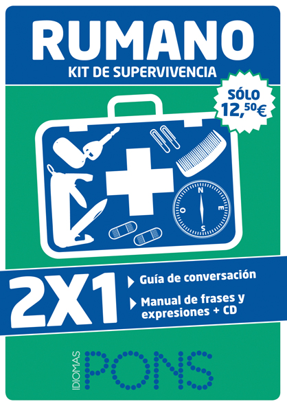Kit de supervivencia RUMANO. Viajar en rumano + Rumano de cada día