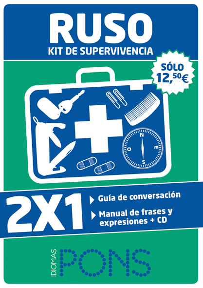 Kit de supervivencia RUSO. Viajar en ruso + Ruso de cada día