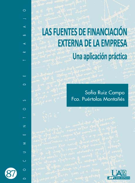 Las fuentes de financiación externa en la empresa