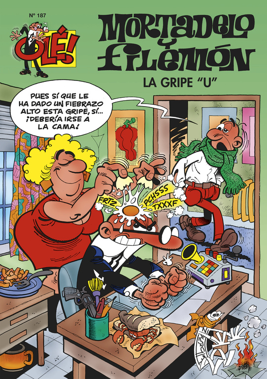 La gripe "U" (Olé! Mortadelo 187)