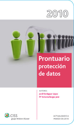 Prontuario protección de datos 2010