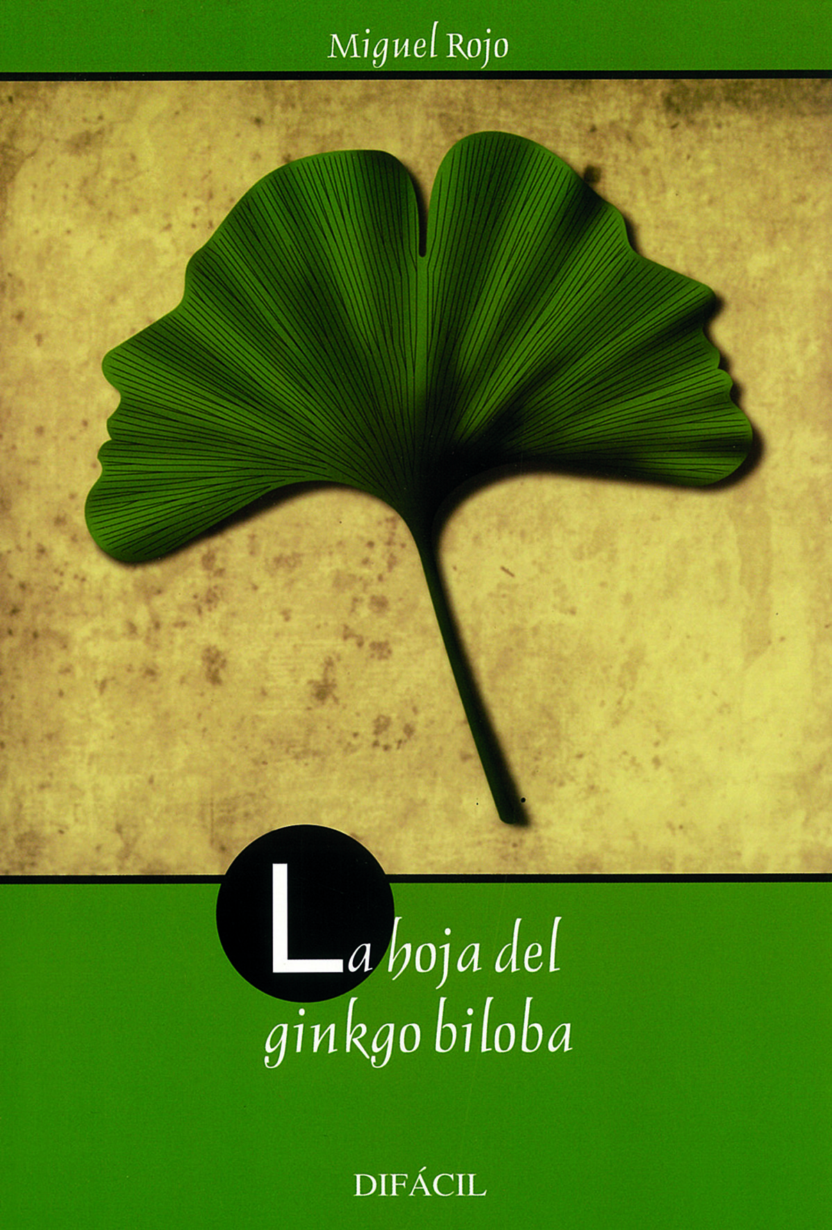 La hoja del ginkgo biloba
