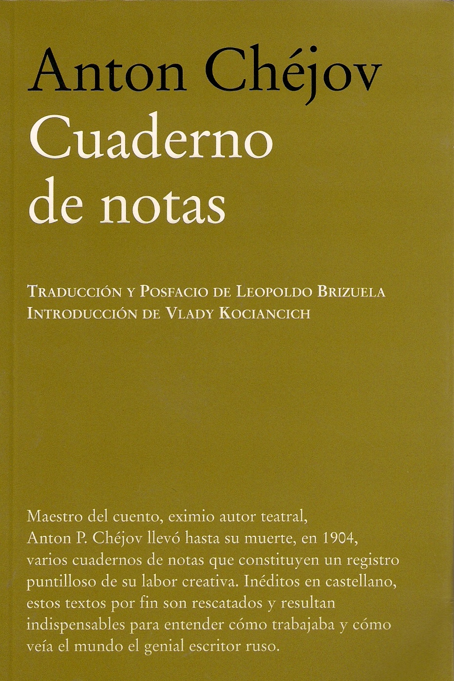 Cuaderno de notas